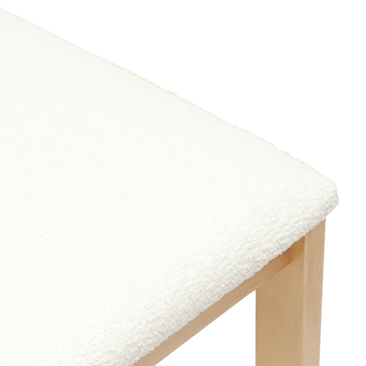 Spisestoler 2 Pcs Naturlig 40 X 47,5 X 99,5 Cm Solid Gummitre