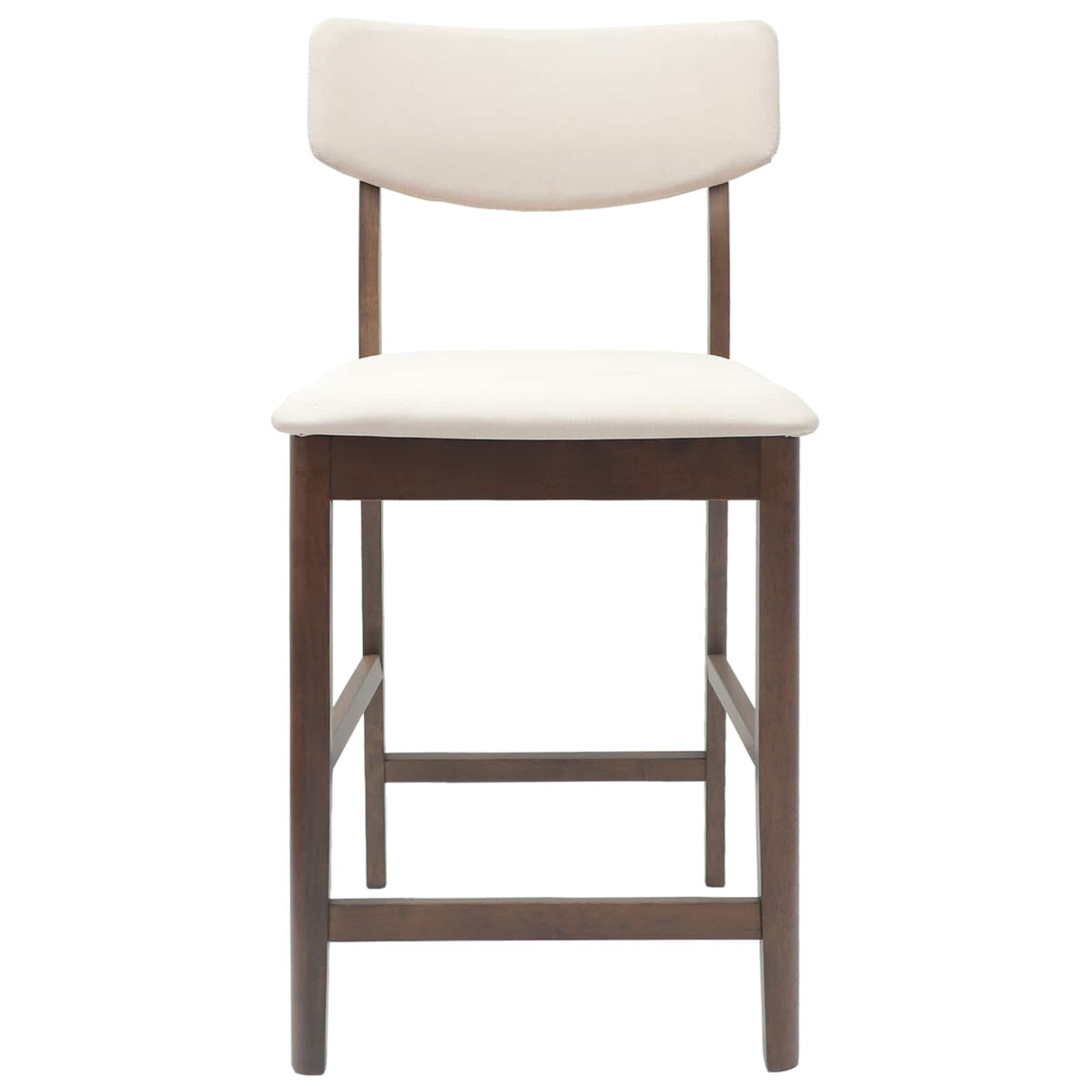 Spisestoler 2 Pcs Lys Brun 48 X 49 X 95 Cm Solid Gummitre