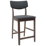 Spisestoler 2 Pcs Lys Brun 48 X 49 X 95 Cm Solid Gummitre