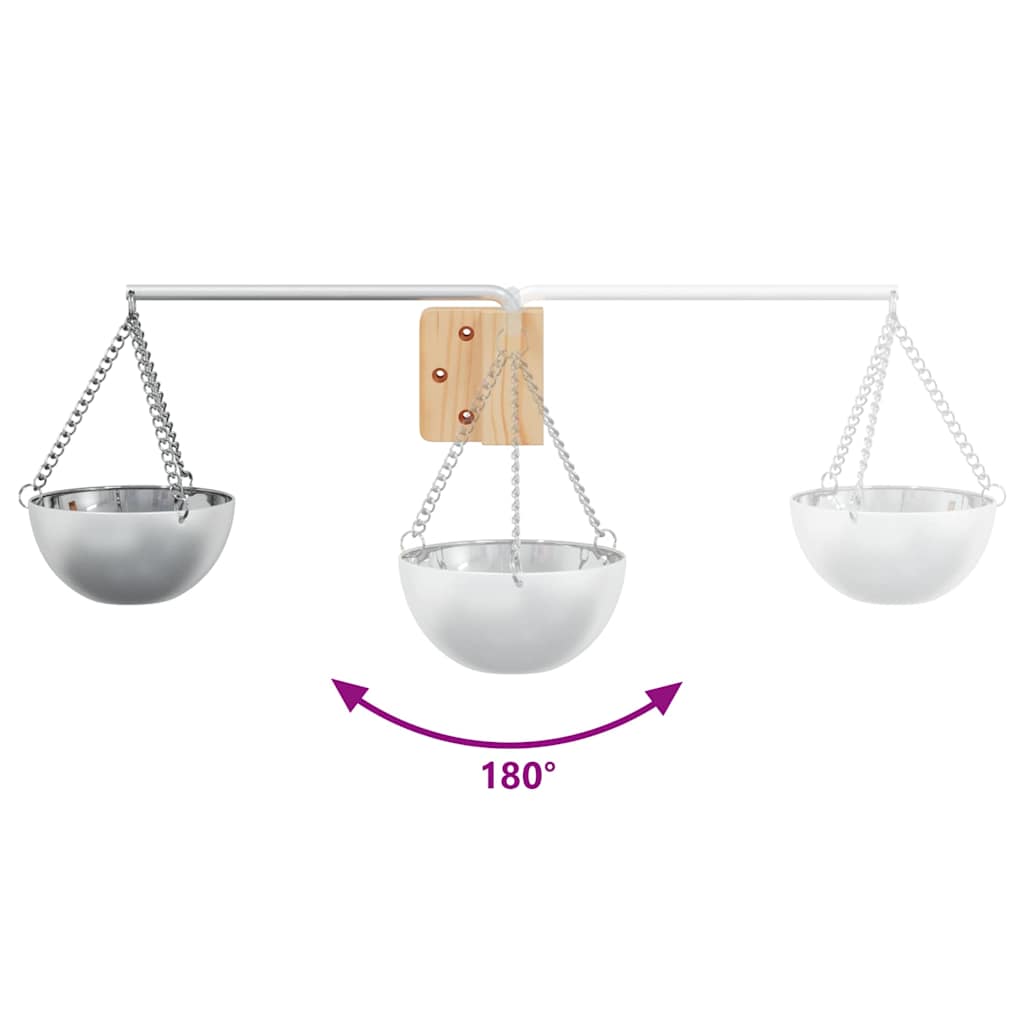 Sauna Tilbehørssett 5 Pcs Svart Aluminium Og Solid Furu