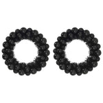 Julekulen Kransene 2 Pcs Svart 33 X 33 X 7 Cm Polystyren