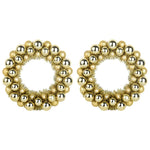 Julekulen Kransene 2 Pcs Gull 33 X 33 X 7 Cm Polystyren