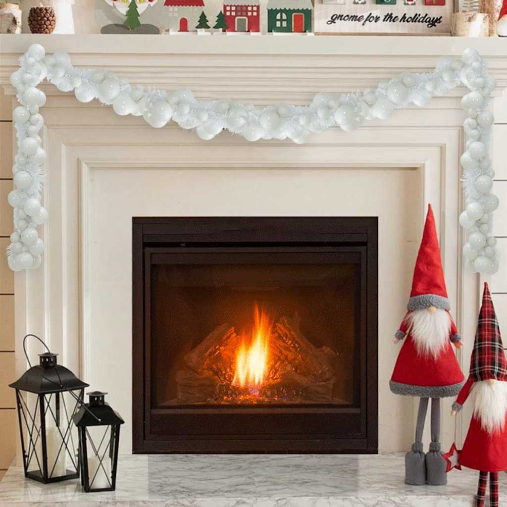 Julekulenisse Hvit 186 Cm Polystyren