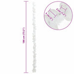 Julekulenisse Hvit 186 Cm Polystyren