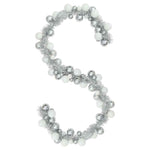 Julekulenisse Hvit Og Sølv 186 Cm Polystyren