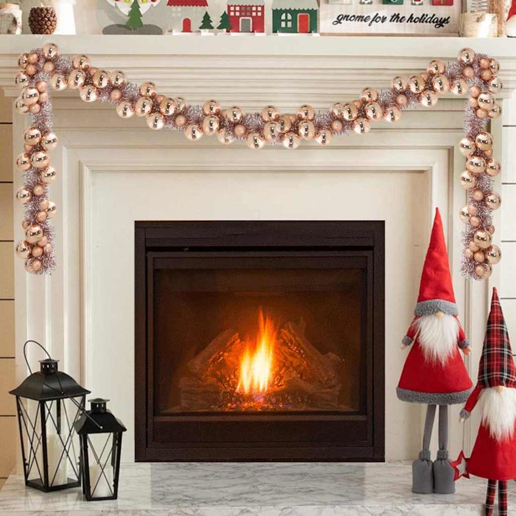 Julekulenisse Rosegull 186 Cm Polystyren