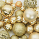 Julekule Sett Med 300 Led 120 Pcs Gull Plast