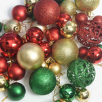 Julekule Sett Med 300 Led 120 Pcs Flerfarget Plast