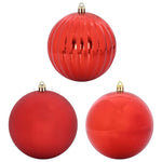 Julekule Sett 3 Pcs Rød Xxl