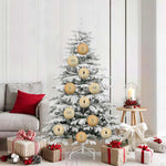 Julekule Sett 9 Pcs Gull Xl