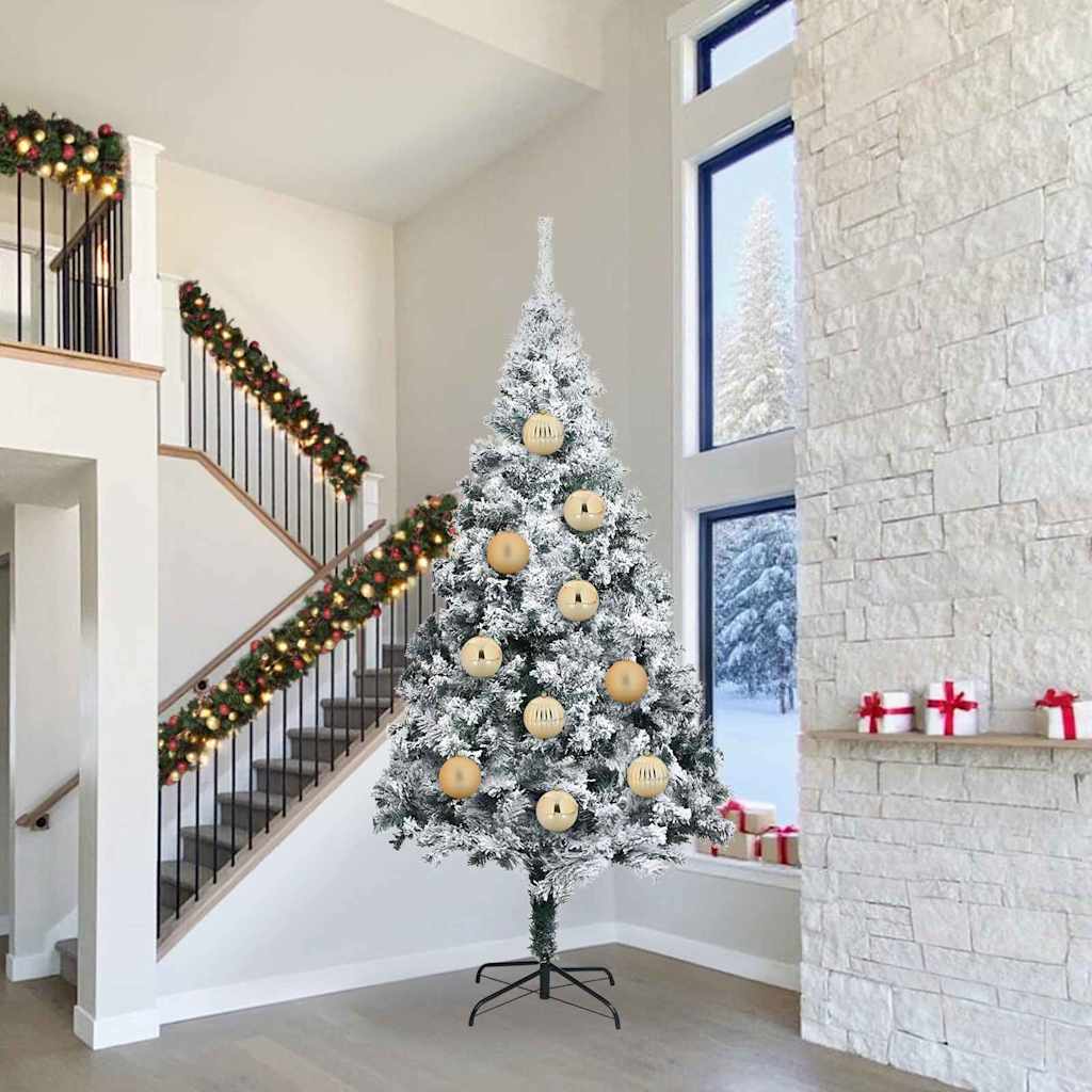 Julekule Sett 4 Pcs Gull Plast