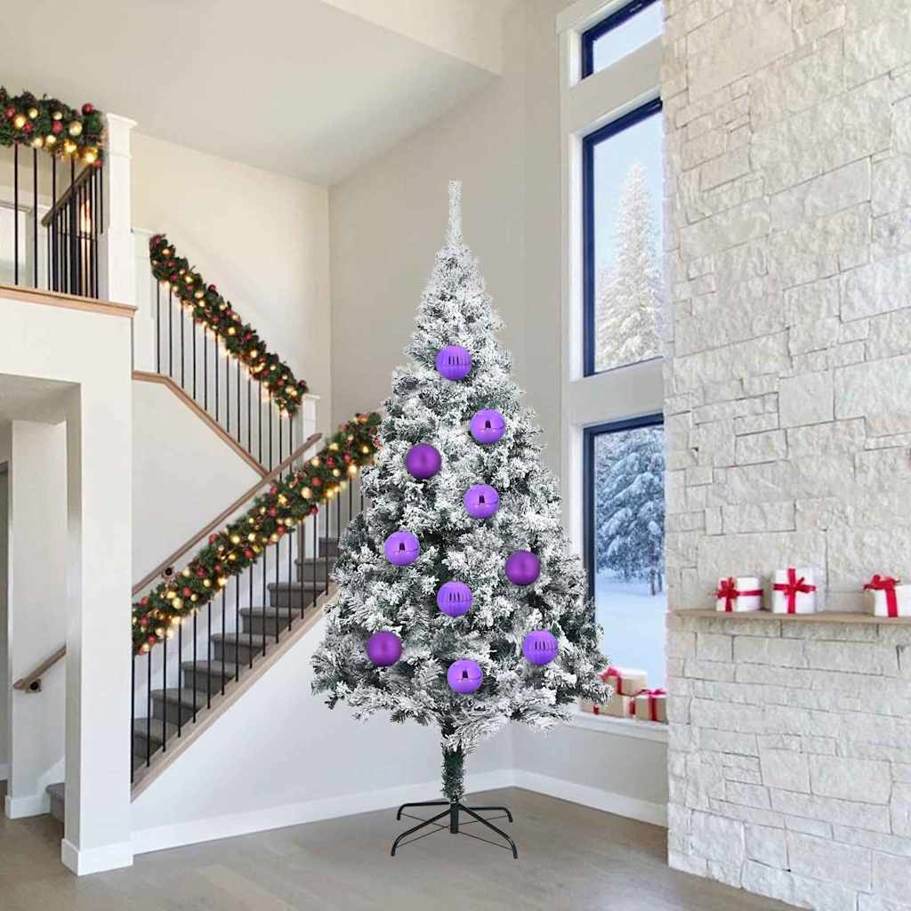 Julekule Sett 4 Pcs Syrin Plast