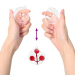 Julekule Sett 50 Pcs Gjennomsiktig Ø 5 Cm