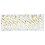 Jule Spiralformet Kule 40 Pcs Gull Plast