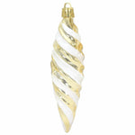 Jule Spiralformet Kule 40 Pcs Gull Plast