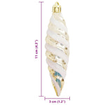 Jule Spiralformet Kule 40 Pcs Champagne Plast