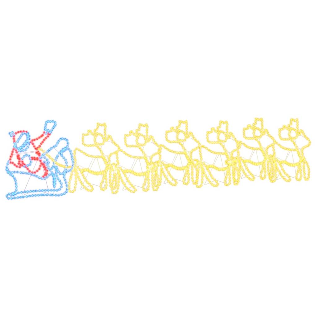 Led Juledekorasjon Flerfarget 69 X 79 Cm Pvc