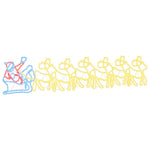 Led Juledekorasjon Flerfarget 69 X 79 Cm Pvc