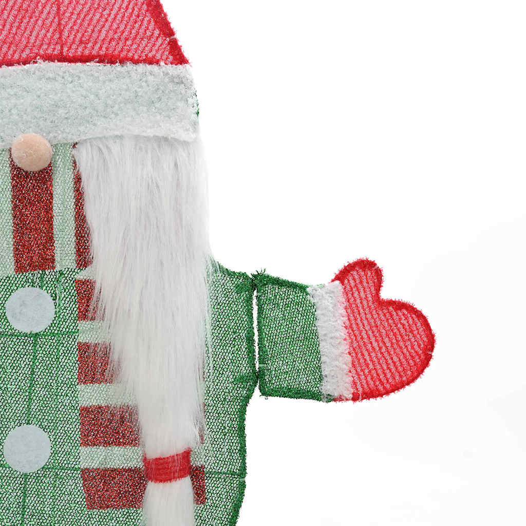 Opplyst Gnom Med 60 Led Varmhvit 71 X 64 Cm Glitterstoff