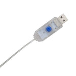 Opplyst Gnom Med 60 Led Varmhvit 71 X 64 Cm Glitterstoff