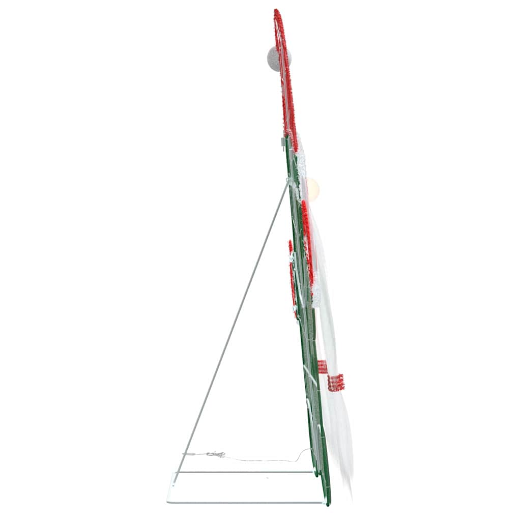 Opplyst Gnom Med 60 Led Varmhvit 71 X 64 Cm Glitterstoff