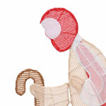 Julekrippe Scene Varmhvit 149 X32 X 127.5 Cm Polyester