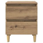 Sengeskap Med Skuff Artisan Eik 40 X 35 X 50 Cm Konstruert Tre