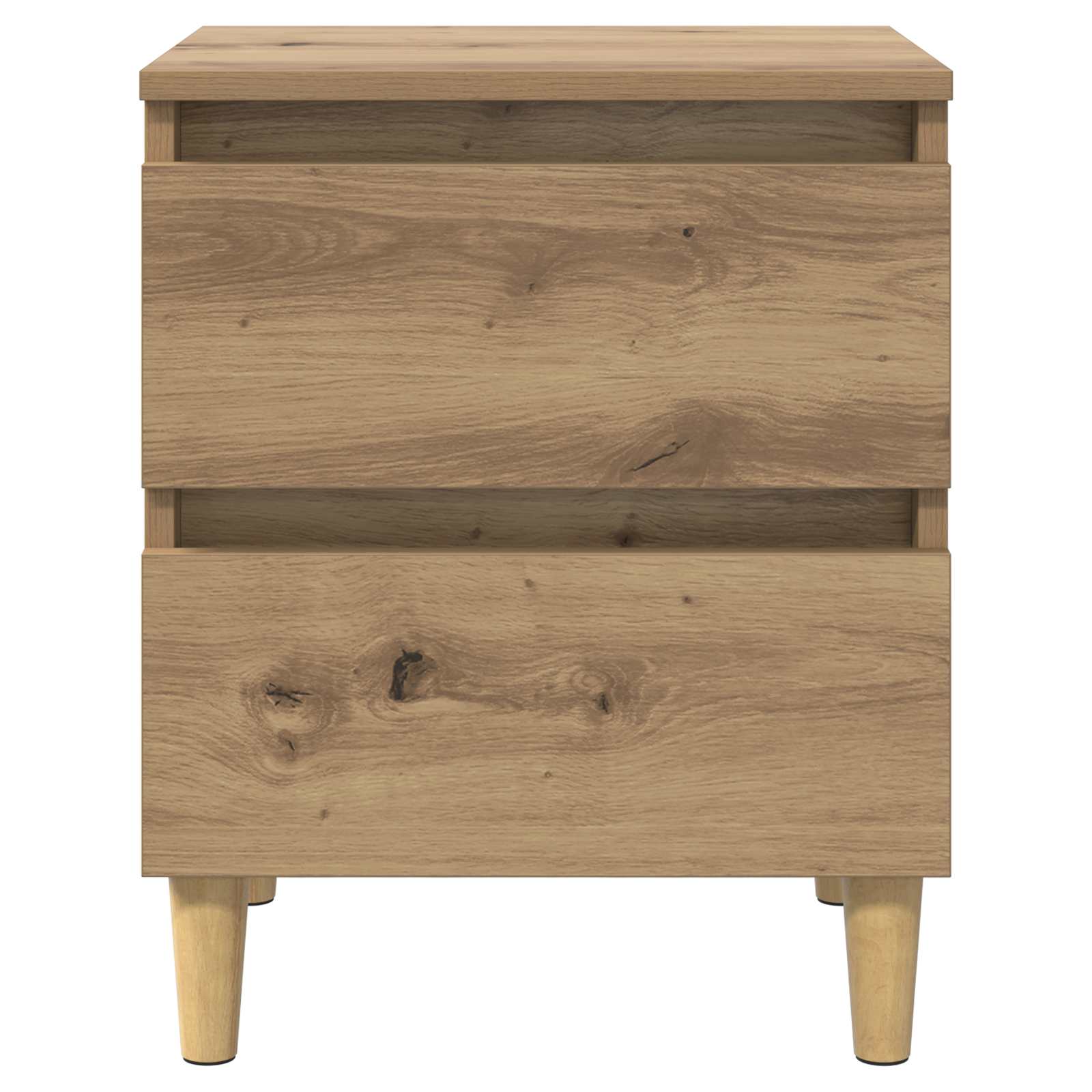 Sengeskap Med Skuff Artisan Eik 40 X 35 X 50 Cm Konstruert Tre
