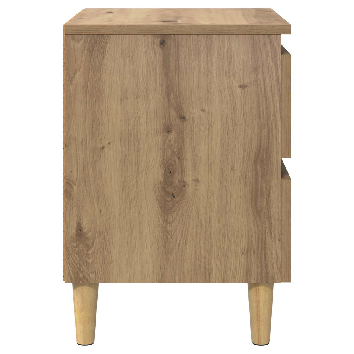 Sengeskap Med Skuff Artisan Eik 40 X 35 X 50 Cm Konstruert Tre