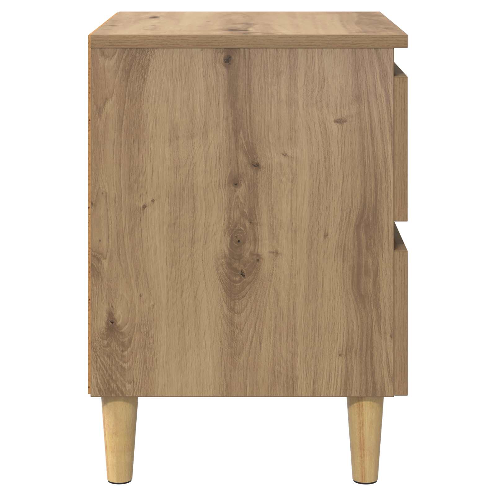 Sengeskap Med Skuff Artisan Eik 40 X 35 X 50 Cm Konstruert Tre