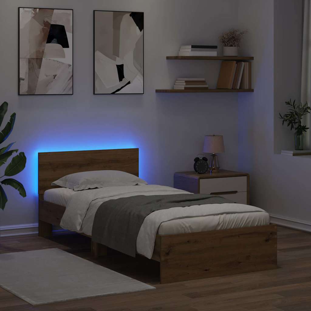 Sengestamme Artisan Eik 90 X 200 Cm Konstruert Tre