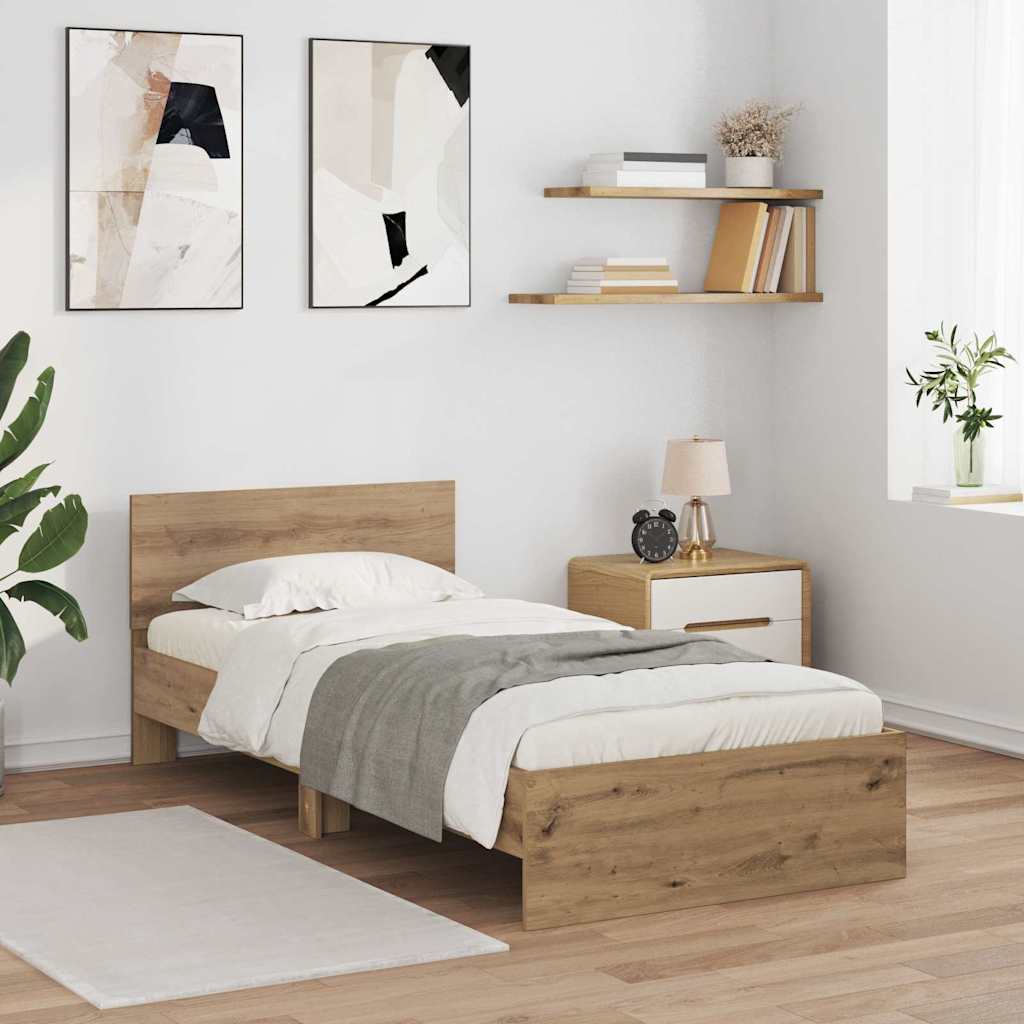 Sengestamme Artisan Eik 90 X 200 Cm Konstruert Tre