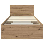 Sengestamme Artisan Eik 90 X 200 Cm Konstruert Tre