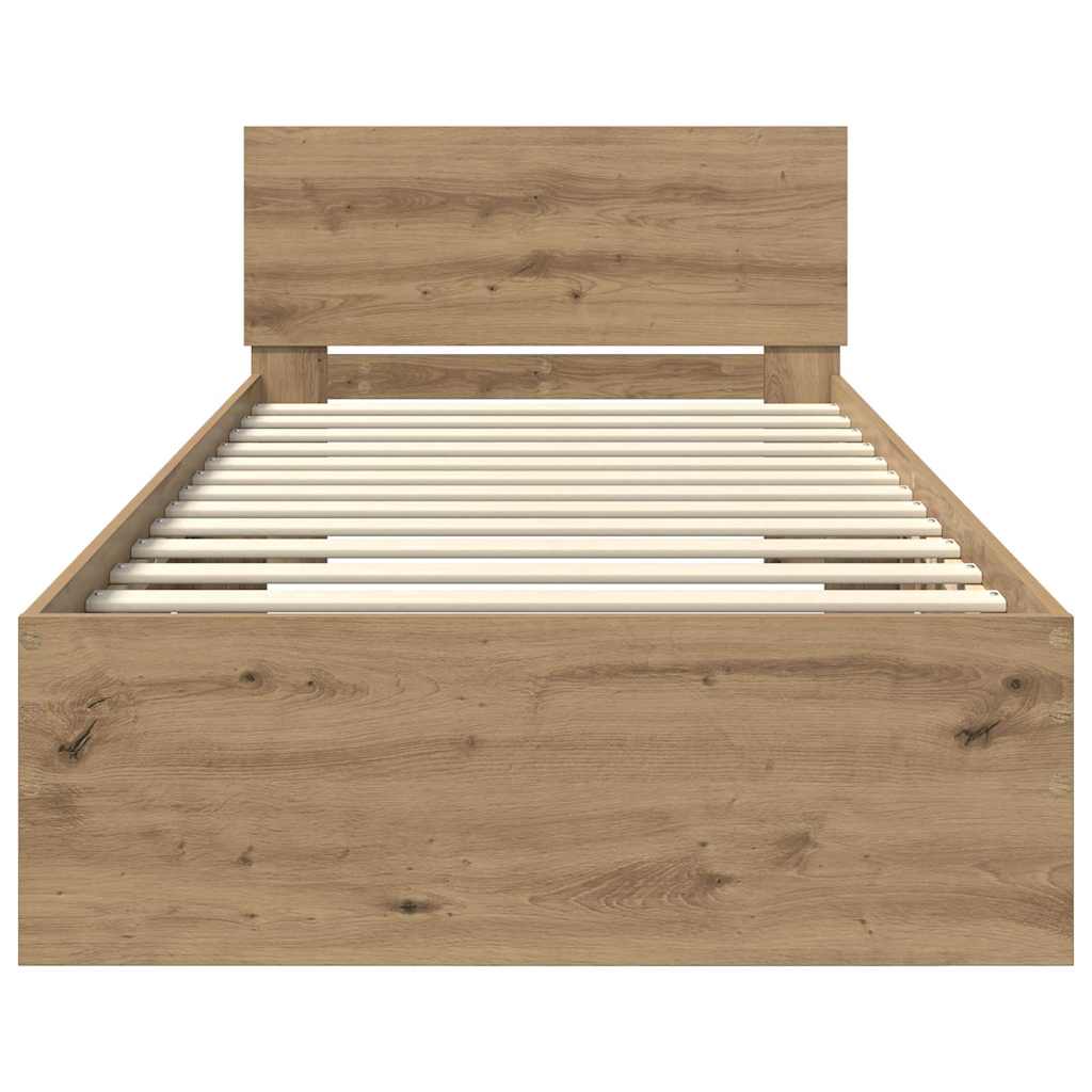 Sengestamme Artisan Eik 90 X 200 Cm Konstruert Tre
