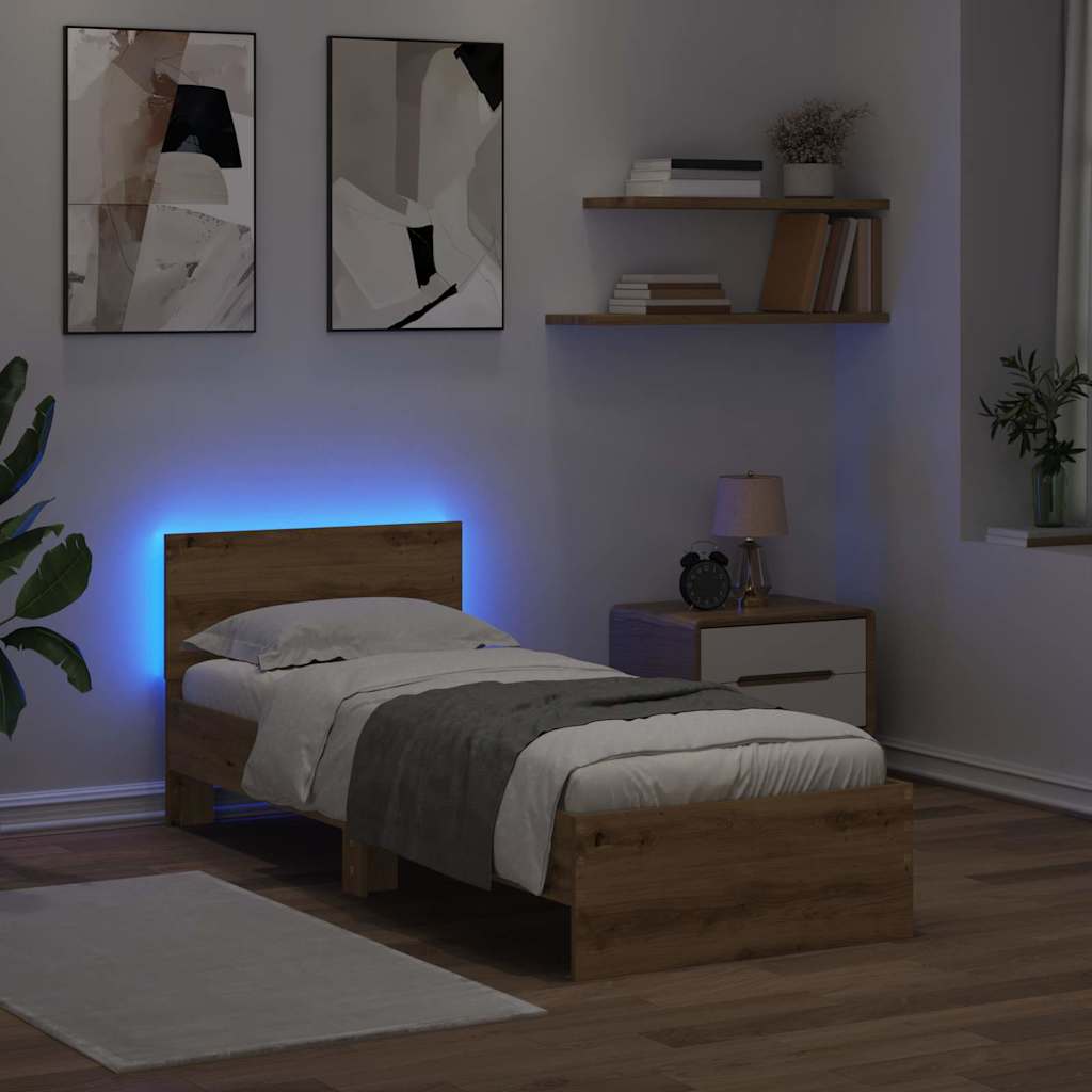 Sengestamme Artisan Eik 75 X 190 Cm Konstruert Tre