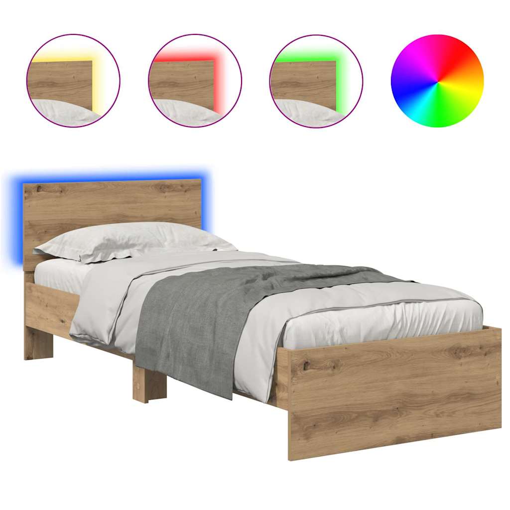 Sengestamme Artisan Eik 75 X 190 Cm Konstruert Tre
