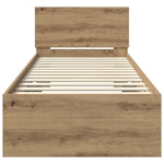 Sengestamme Artisan Eik 75 X 190 Cm Konstruert Tre