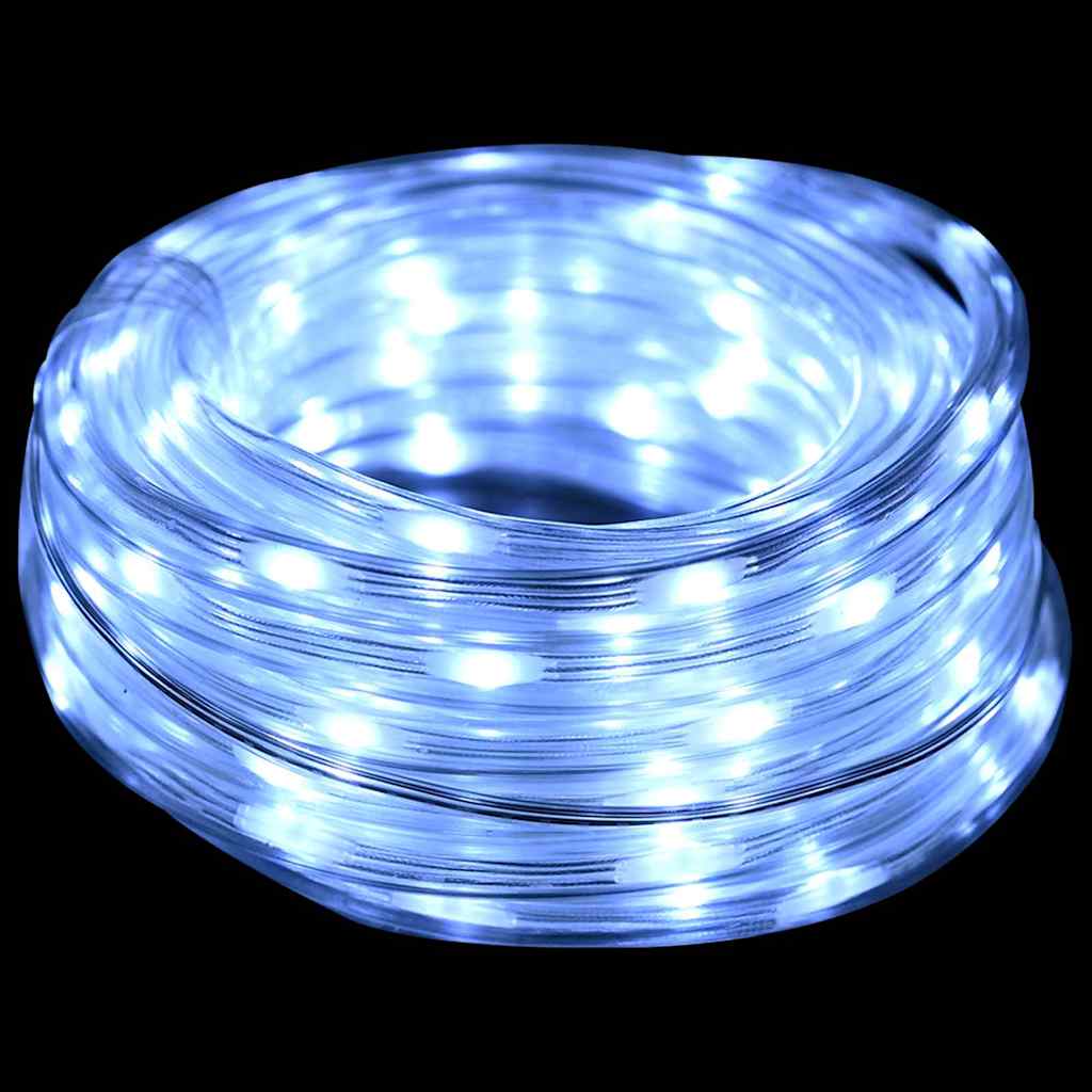 Lyskabel Med 1200 Led Kald Hvit 50 M Pvc