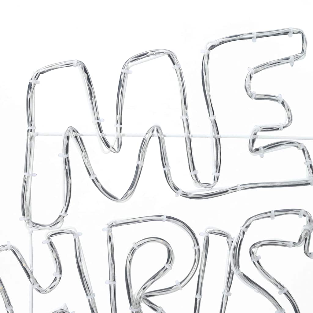 Jule Skilt Med 240 Led Flerfarget 100 X 50 Cm Pvc