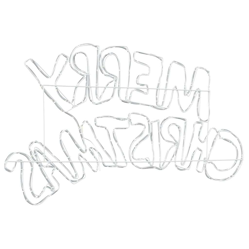 Jule Skilt Med 240 Led Flerfarget 100 X 50 Cm Pvc