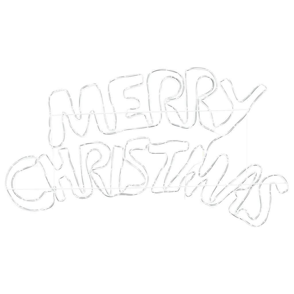 Jule Skilt Med 240 Led Flerfarget 100 X 50 Cm Pvc