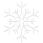 Jule Snøfnugg Med 180 Led Varmhvit 56 X 49 X 0.7 Cm Pvc