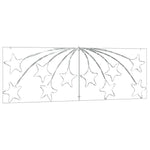 Juletre Stjerne Med 432 Led Flerfarget 180 X 57 Cm Pvc