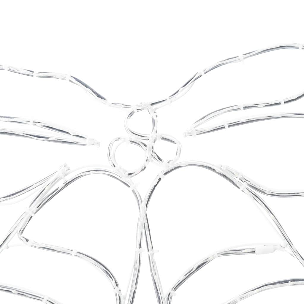 Juleklokke Med 144 Led Flerfarget 56 X 46 Cm Pvc