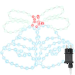 Juleklokke Med 144 Led Flerfarget 56 X 46 Cm Pvc