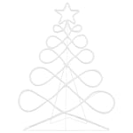 Julekongleformet Lys Med 144 Led Flerfarget 80 X 56 Cm Pvc