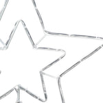 Julefugl Med 72 Led Kald Hvit 51,5 X 50 X 0,65 Cm Jern