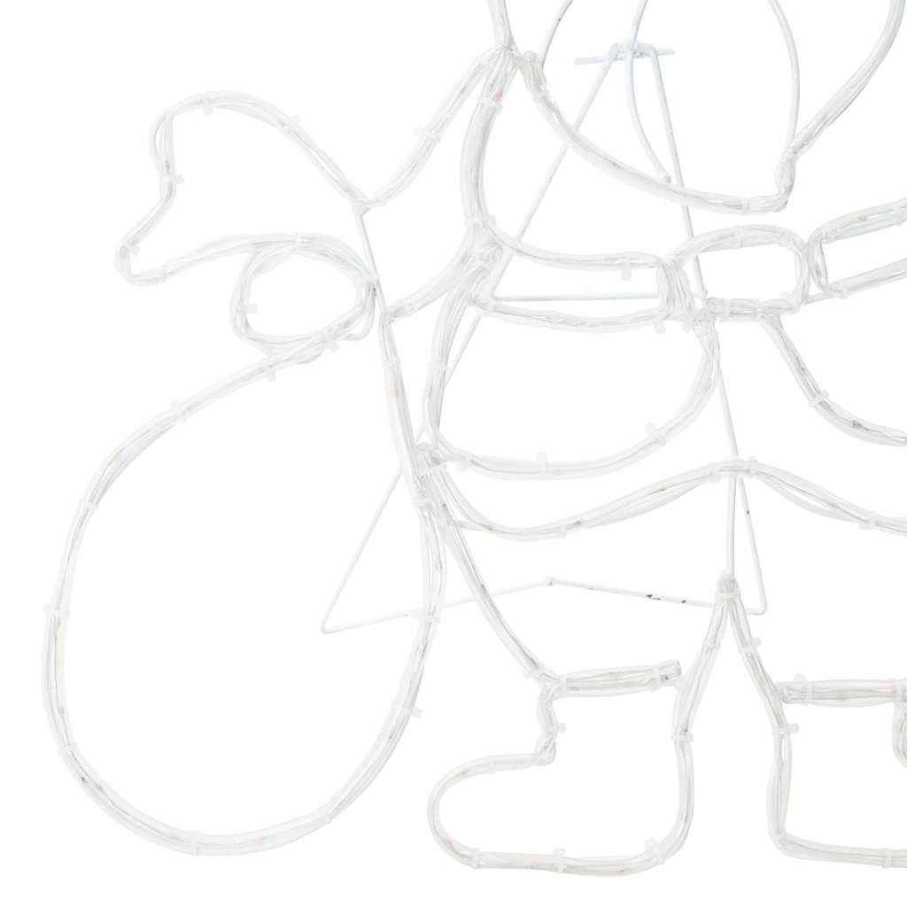 Julemann Lys Med 168 Led Flerfarget 58.5 X 60 X 1.3 Cm Jern