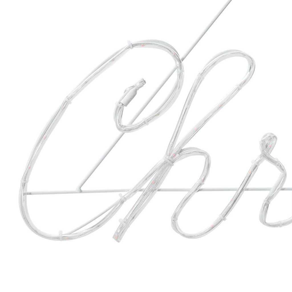 Jule Skilt Med 216 Led Rød 99 X 55 X 13 Cm Jern