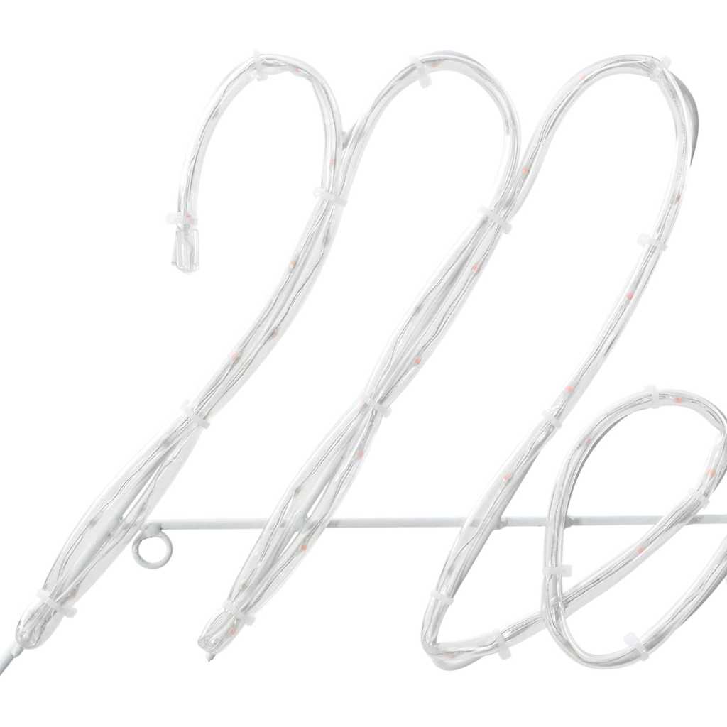 Jule Skilt Med 216 Led Rød 99 X 55 X 13 Cm Jern